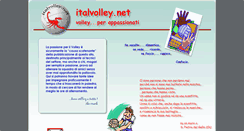 Desktop Screenshot of italvolley.net